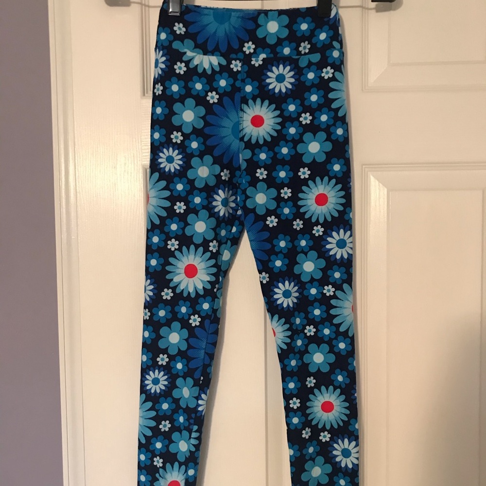 LulaRoe Floral Leggings